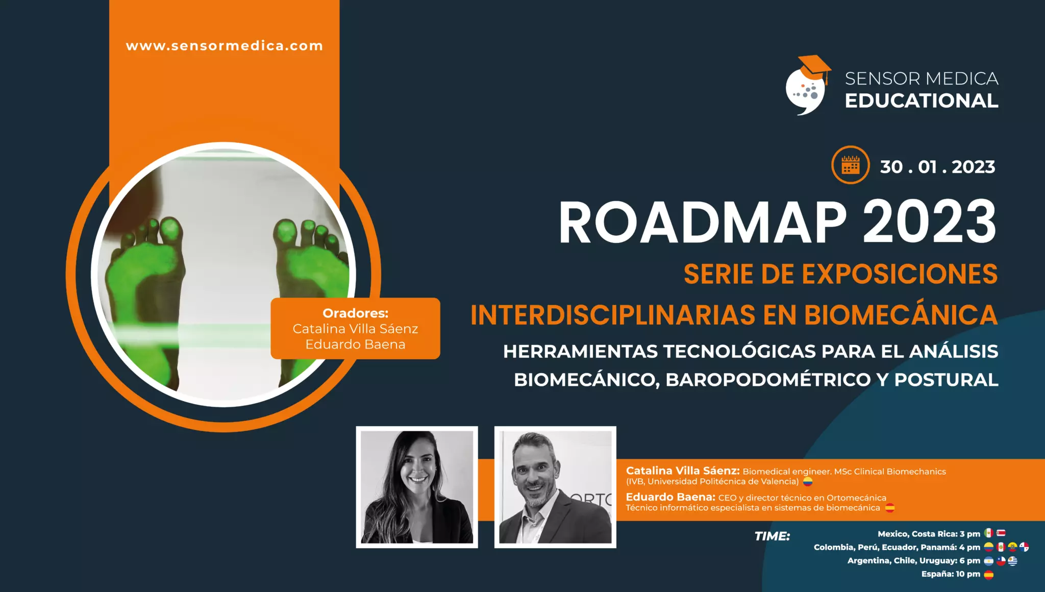 RoadMap 2023: Serie de exposiciones interdisciplinarias en Biomecánica